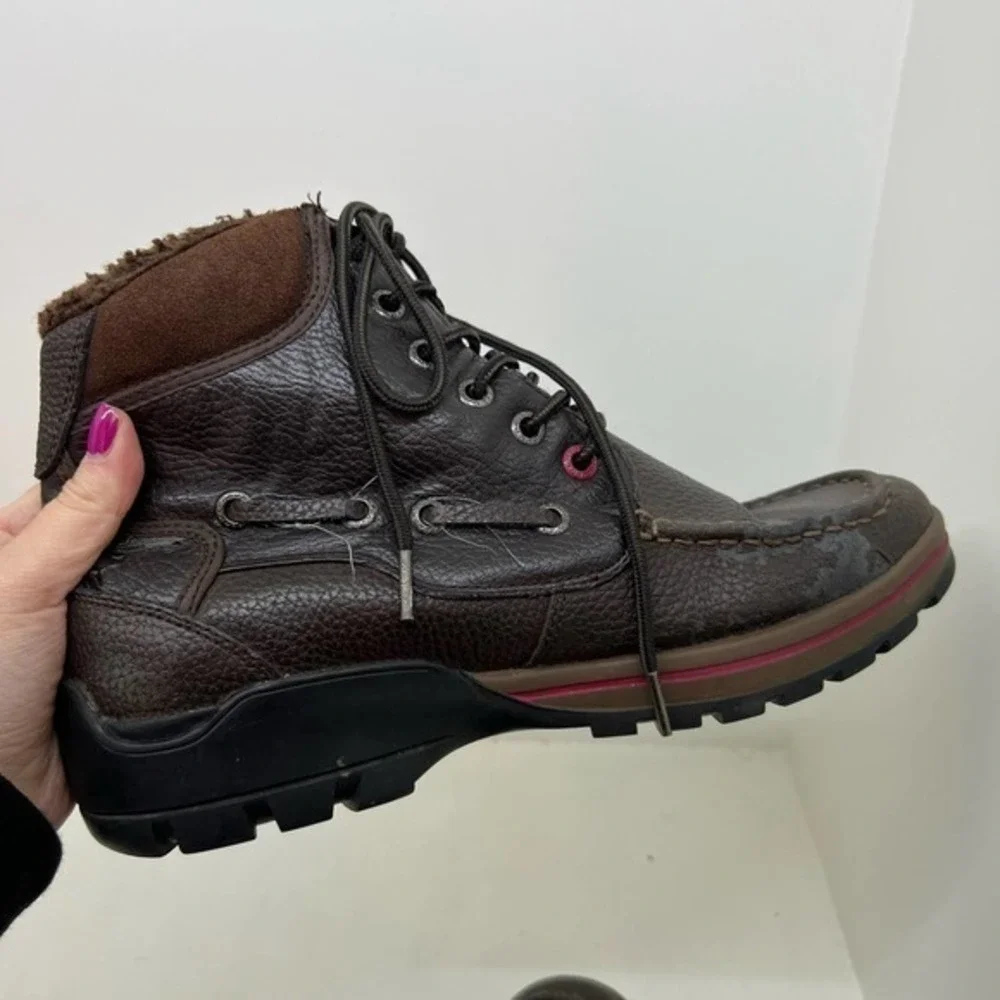 Pajar Bolle Waterproof brown Leather Winter Boots insulated men's 11 - 11.5
